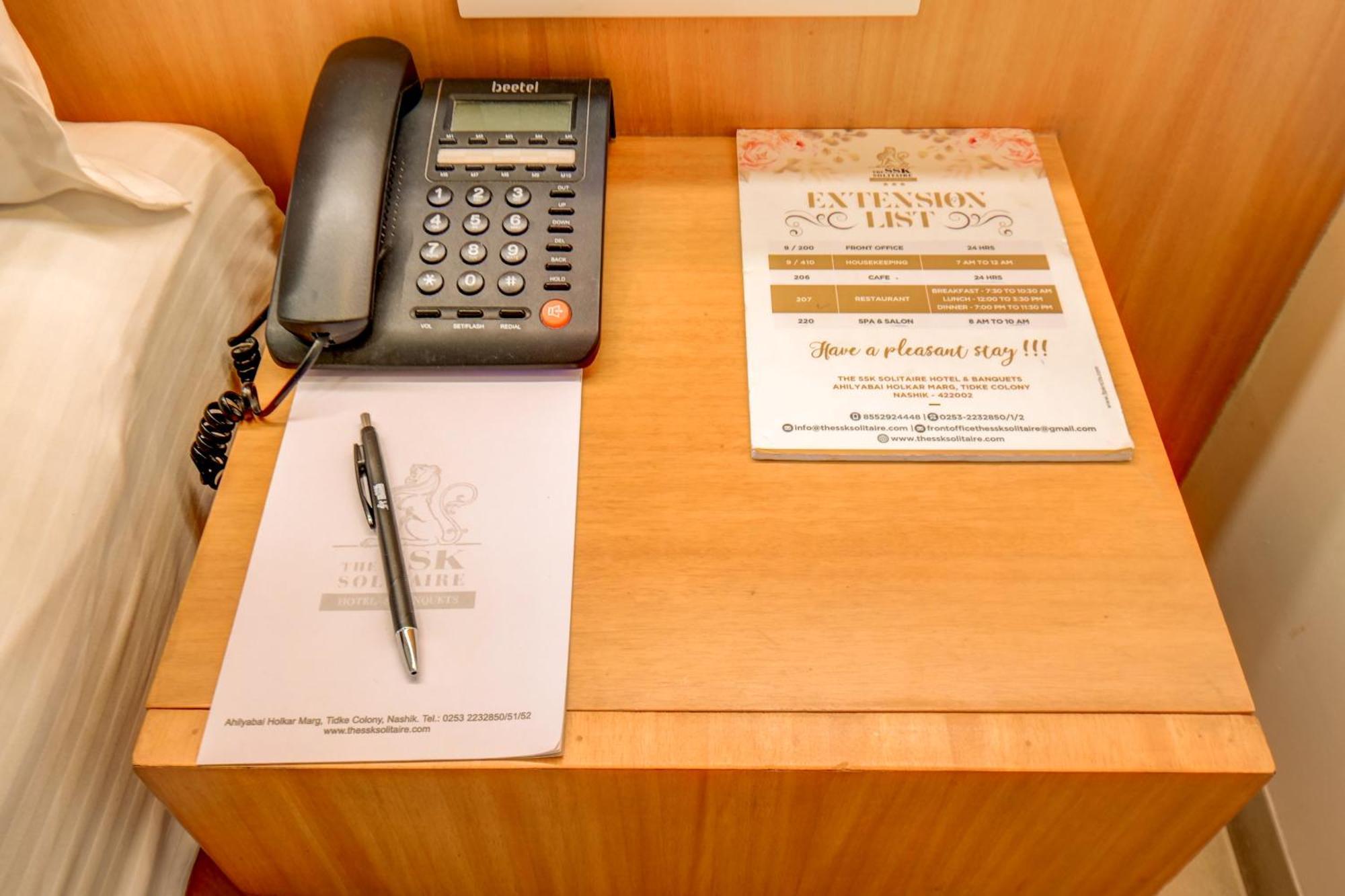 The Ssk Solitaire Hotel & Banquets Nashik Dış mekan fotoğraf